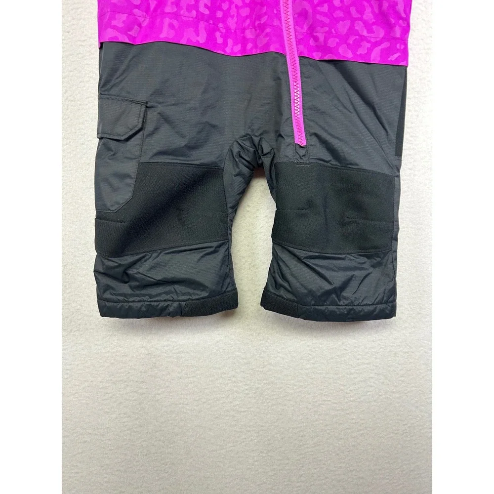 Winter Columbia Kids 6-12 Months‎ Purple Leopard Print Hooded Bunting Snow Suit